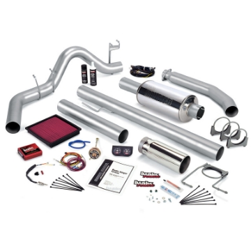 Picture of Banks Power 02 Dodge 5-9L 245Hp Ext Cab Stinger System - SS Single Exhaust w- Chrome Tip