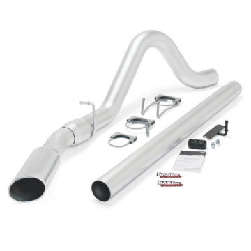 Picture of Banks Power 08-10 Ford 6-4L All W-B Monster Exhaust System - SS Single Exhaust w- Chrome Tip