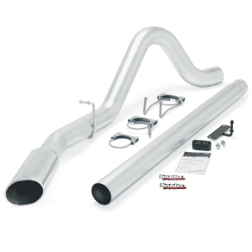 Picture of Banks Power 08-10 Ford 6-4L All W-B Monster Exhaust System - SS Single Exhaust w- Chrome Tip