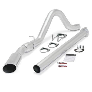 Picture of Banks Power 11-13 Ford 6-7L F250-350 Monster Exh Sys - SS Single Exh w- Chrome Tip