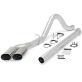 Picture of Banks Power 11-13 Ford 6-7L F250-350 Monster Exh Sys - SS Single-Dual Exh w- Chrome Tips