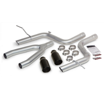 Picture of Banks Power 14 Jeep Grand Cherokee 3-0L Diesel Monster Exhaust Sys - SS Single Exhaust w- Black Tip