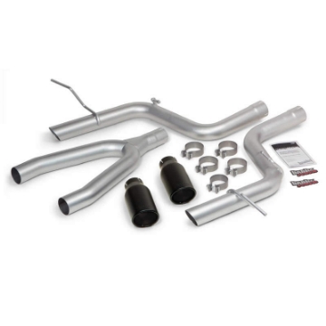 Picture of Banks Power 14 Jeep Grand Cherokee 3-0L Diesel Monster Exhaust Sys - SS Single Exhaust w- Black Tip