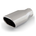 Picture of Banks Power Tailpipe Tip Kit - SS Obround Angle Cut - Chrome - 2-5in Tube 3-13in X 3-75in X 11in