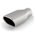Picture of Banks Power Tailpipe Tip Kit - SS Obround Angle Cut - Chrome - 2-5in Tube 3-13in X 3-75in X 11in