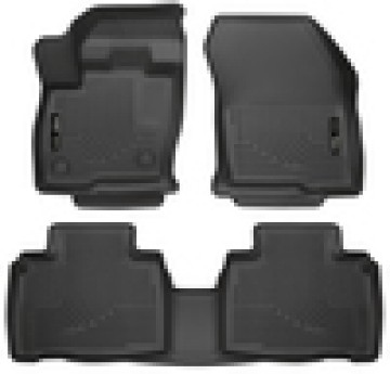 Picture of Husky Liners 2015 Ford Edge WeatherBeater Front & 2nd Row Combo Black Floor Liners