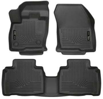 Picture of Husky Liners 2015 Ford Edge WeatherBeater Front & 2nd Row Combo Black Floor Liners