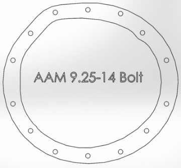 Picture of aFe Power Cover Diff Front Machined w- 75W-90 Gear Oil Dodge Diesel Trucks 03-11 L6-5-9-6-7L