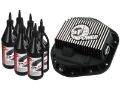 Picture of aFe Power Front Diff Cover w- 75W-90 Gear Oil 5-94-12 Ford Diesel Trucks V8 7-3-6-0-6-4-6-7L td