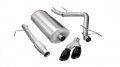 Picture of Corsa 2009-2013 GMC Sierra 4-8L V8 3in Cat-Back Single Side w Twin 4in Black Pro-Series Tips