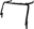 Picture of MBRP 07-10 Jeep Wrangler JK Front Roof Rack Extension 2 Door Black Coated