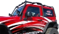 Picture of MBRP 07-10 Jeep Wrangler JK Front Roof Rack Extension 2 Door Black Coated