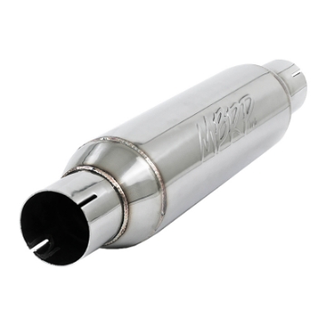 Picture of MBRP Universal Resonator 2-5in inlet-outlet 16in body 20in overall T304