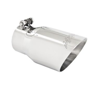 Picture of MBRP Universal Tip 4in O-D- Dual Wall Angled 3in inlet 8in length T304