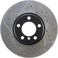 Picture of StopTech BMW 12-15 335i - 2014 428i - 2015 235i-228i Front Right Slotted & Drilled Sport Brake Rotor