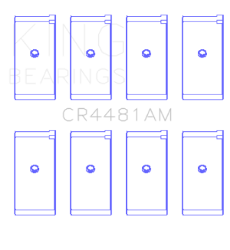 Picture of King Engine Bearings Mitsubishi 4G63-4G64 6 Bolt 1st Gen DSM Size 0-50mm Rod Bearing Set