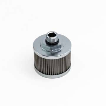 Picture of DeatschWerks Stainless Steel 8AN 100 Micron Universal Fuel Pump Pre-Filter