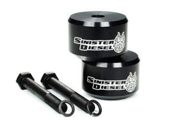 Picture of Sinister Diesel 05-10 Ford F250-350 Black 4wd Only Leveling Kit