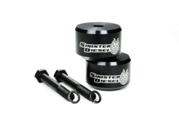 Picture of Sinister Diesel 05-10 Ford F250-350 Black 4wd Only Leveling Kit