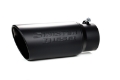 Picture of Sinister Diesel Universal Black Ceramic Coated Stainless Steel Exhaust Tip 4in to 5in