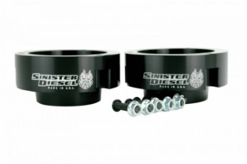 Picture of Sinister Diesel 94-09 Dodge 2500-3500 Black 4wd Only Leveling Kit