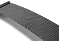 Picture of Seibon 08-10 Subaru WRX-STi Hatchback OEM-style Carbon Fiber Rear Spoiler Shaved