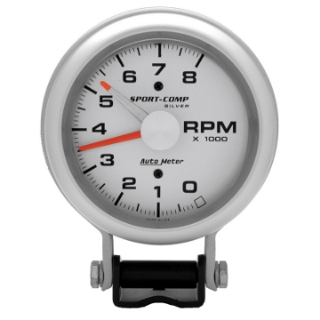 Picture of Autometer Ultra-Lite 3-3-4in 8,000 RPM Pedestal Mount Tachometer