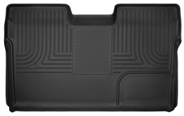 Picture of Husky Liners 09-14 Ford F-150 SuperCrew Cab X-Act Contour Second Row Seat Floor Liner - Black