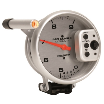 Picture of Autometer Ultra-Lite 5 inch 9000 RPM Dual Range w- Shift-Lite and Memory Tach