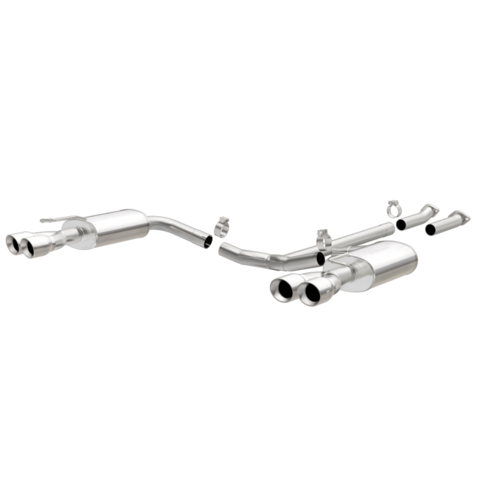 Picture of MagnaFlow Cat-Back 11-15 Kia Optima 2-0L-2-4L Sport SS 2-25in Quad Split Rear 4-5in Tips