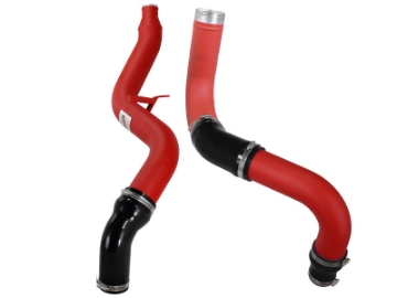 Picture of aFe Bladerunner 3in Red Intercooler Hot and Cold Side Tubes 14-15 Dodge Ram 1500 EcoDiesel V6 3-0L