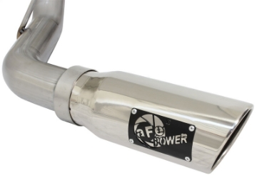 Picture of aFe Mach Force-XP Exhaust 3in Cat-Back SS 14-15 GM 1500 Trucks 4-3L-5-3L Dual Split w- Polished Tip