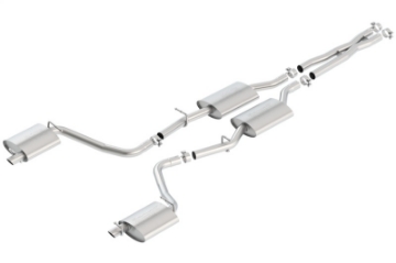 Picture of Borla 2015 Dodge Challenger 3-6L V6 S-TYPE Catback Exhaust No Tips Factory Valance