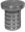 Picture of Fleece Performance Universal 1-2in Billet Aluminum Block Off Plug