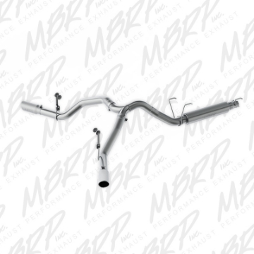 Picture of MBRP 14-16 Ram 2500-3500 6-4L 4in AL Single Side Dual Outlet Cat Back Exhaust