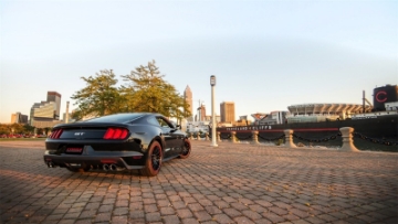 Picture of Corsa 2015-2017 Ford Mustang GT 5-0 3in Axle Back Exhaust Polish Quad Tips Sport