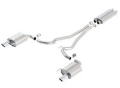 Picture of Borla 15-16 Ford Mustang GT - Convertible 5-0L AT-MT EC-Type CB SS Single Round Rolled Tips Exhaust