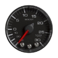 Picture of Autometer Spek-Pro 52-4mm 30inHG-30PSI Digital Stepper Motor Vac-Boost Gauge