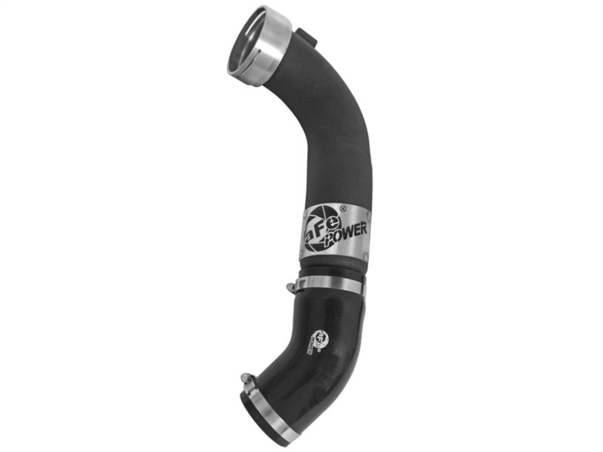 Picture of aFe BladeRunner 3in Black Intercooler Tube Cold Side w- Couplings & Clamps 11-13 BMW 335i 3-0L t