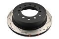 Picture of DBA 10+ Toyota 4Runner-FJ Cruiser Rear Slotted 4000 Series Rotor
