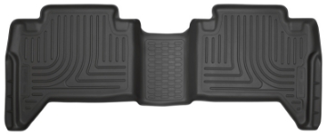 Picture of Husky Liners 2016 Toyota Tacoma Crew Cab WeatherBeater 2nd Row Black Floor Liners