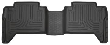 Picture of Husky Liners 2016 Toyota Tacoma Crew Cab WeatherBeater 2nd Row Black Floor Liners