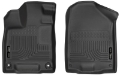Picture of Husky Liners 2016 Honda Pilot WeatherBeater Front Black Floor Liners
