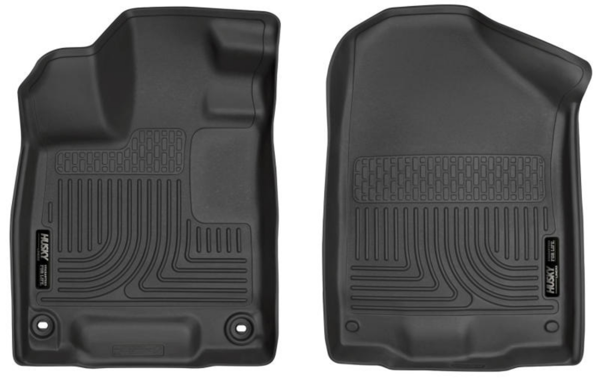 Picture of Husky Liners 2016 Honda Pilot WeatherBeater Front Black Floor Liners