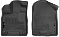 Picture of Husky Liners 2016 Honda Pilot WeatherBeater Front Black Floor Liners