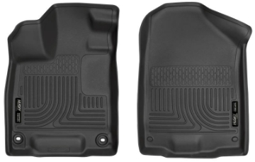 Picture of Husky Liners 2016 Honda Pilot WeatherBeater Front Black Floor Liners