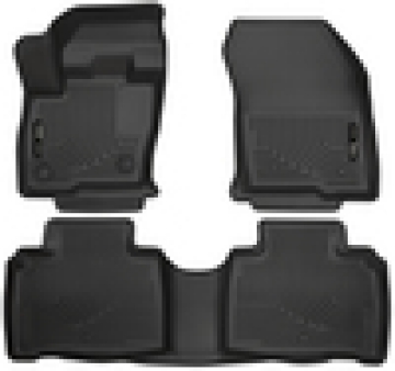 Picture of Husky Liners 2016 Lincoln MKX WeatherBeater Combo Black Floor Liners