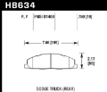 Picture of Hawk 09-14 Dodge Ram 2500-3500 Rear LTS Brake Pads