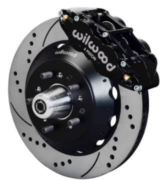 Picture of Wilwood Narrow Superlite 6R Dust-Seal Front Hub Kit 14-00in Drilled 1965-1969 Mustang Drum Spindle