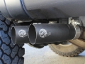 Picture of aFe Rebel Series Exht 3in SS Middle Side Exit CB w- Black Tips 11-14 Ford F150 Ecoboost V6 3-5L tt